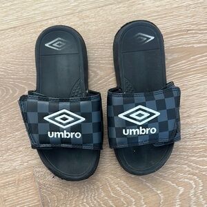 Toddler Umbro Black Slide Sandals